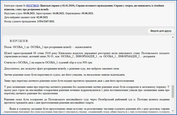 Про розірвання шлюбу з іноземцем