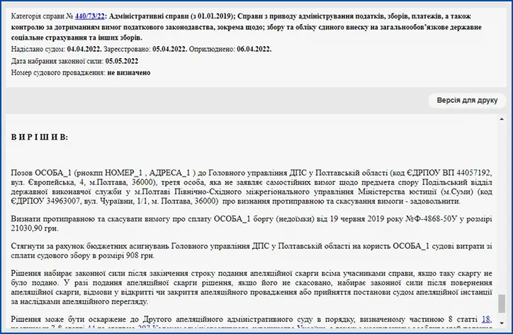 Про скасування ППР